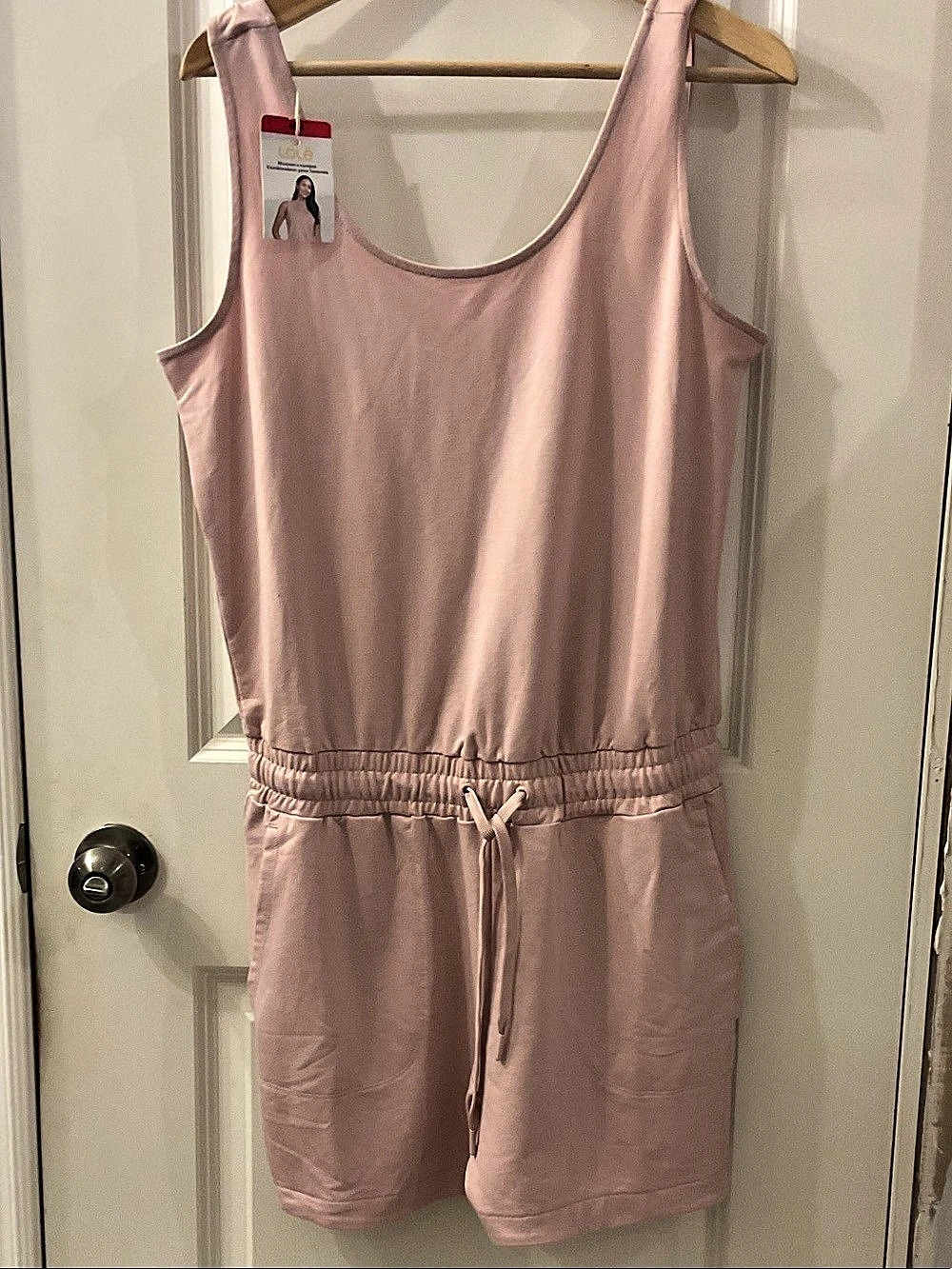 Lolë Beach Romper Sleeveless Pink Size Medium